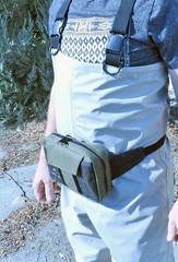 Fishing Chest or Waist pack **Made in USA!** compact convertible design NEW