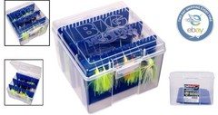 Outdoors Large Capacity Spinnerbait Box with Zerust Anti-Corrosion Technology