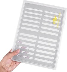 SF Collection Fly Boxes Clear Fly Fishing Box A4 Super Large Capacity Slit Foam