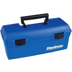 Kids Fishing Tackle Box W/ Lift-Out Tray Durable Storage Beginners Fishing Gear