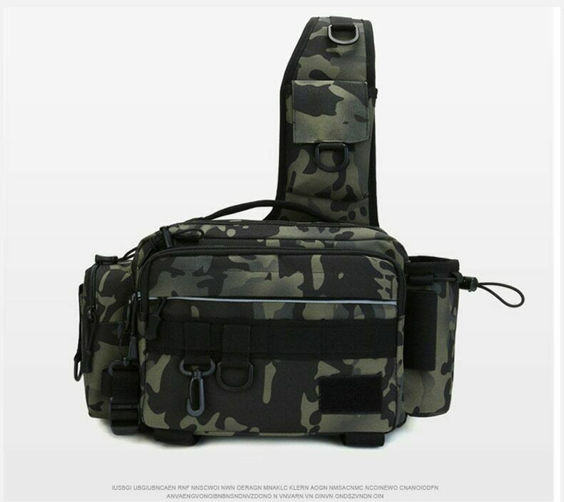 Fishing Bag Single Shoulder Fishing Bags Fish Lures Bags Box Tactical Waist Pack