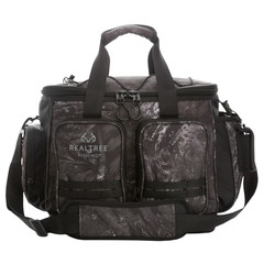 Realtree Aspect Large Fishing Tackle Bag Gray Camo w/ Tackle Boxes