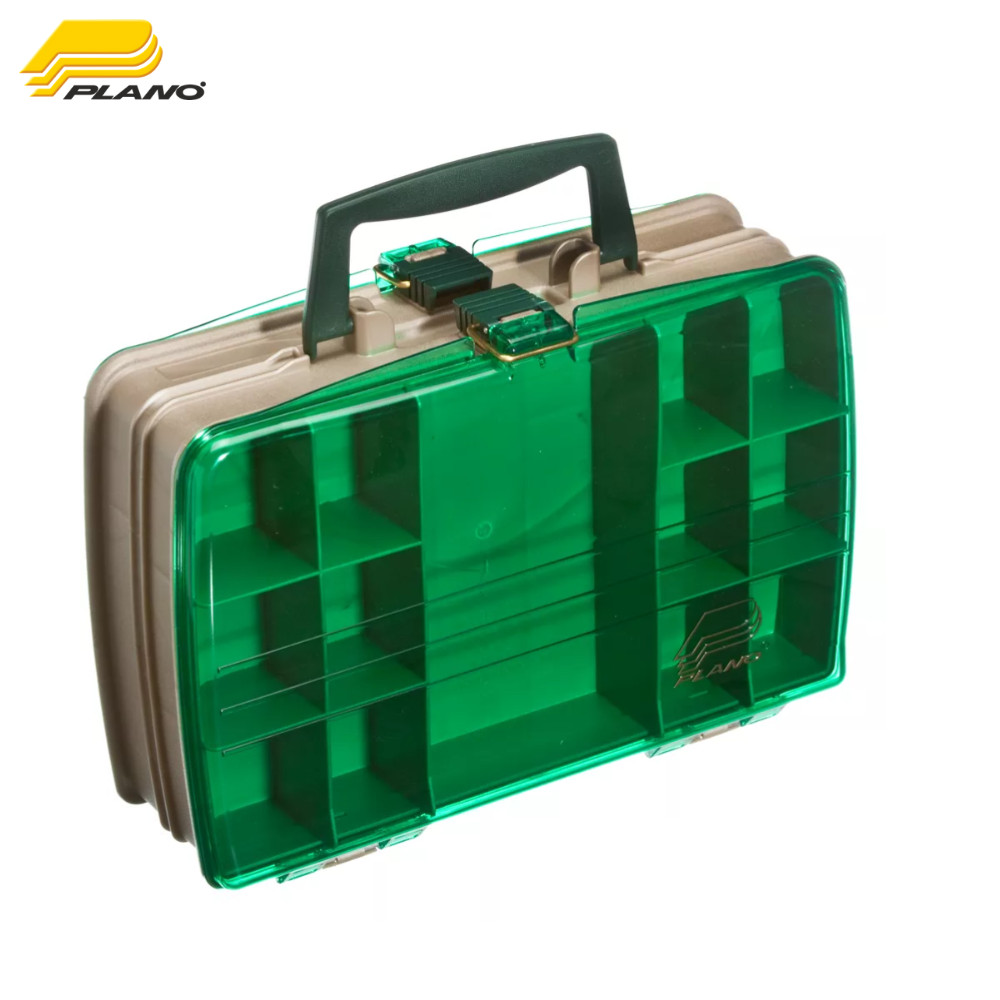 PLANO Fishing Tackle Double-Sided 20-Compartment Satchel Box