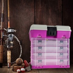 Storage Tool Organizer – Utility 4 Drawers And 19 Compartments For Camping