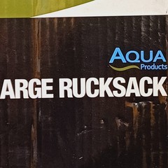 Aqua Endura Large Fishing Bag Heavy Duty PVC, Khaki Green, 18x25x4 Inches