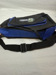 BASS Member Blue & Black Soft Side Tackle Zip Up Bag Embroidered