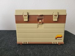 Plano 757 Vintage Fishing Tackle Box Top Storage – Made In USA – See Pictures