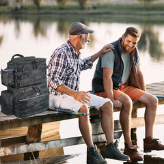 Fishing Tackle Backpack With Cooler Waterproof Rod Holder Large Storage Bag Gear