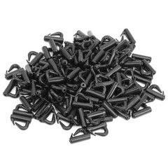 NEW 120Pcs Clevis Rotates Snaps Black Fishing Tackle Fast Change Accessories