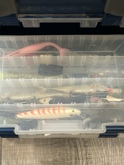 Plano 7271 Fishing Tackle Box Loaded with Assorted Lures, Tackle & Accessories