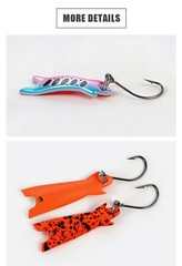 Zinc Alloy Spoon Lure 10pcs 9.6cm for Trout Carp For freshwater Angling