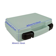 Aventik Streamer Fly Boxes Click Lock Large Streamer Flies Foam Storage Fishi…