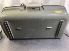 Vintage Plano 6102 Fishing Tackle Box | One Foldout Tray | Gray/Green | USA Made