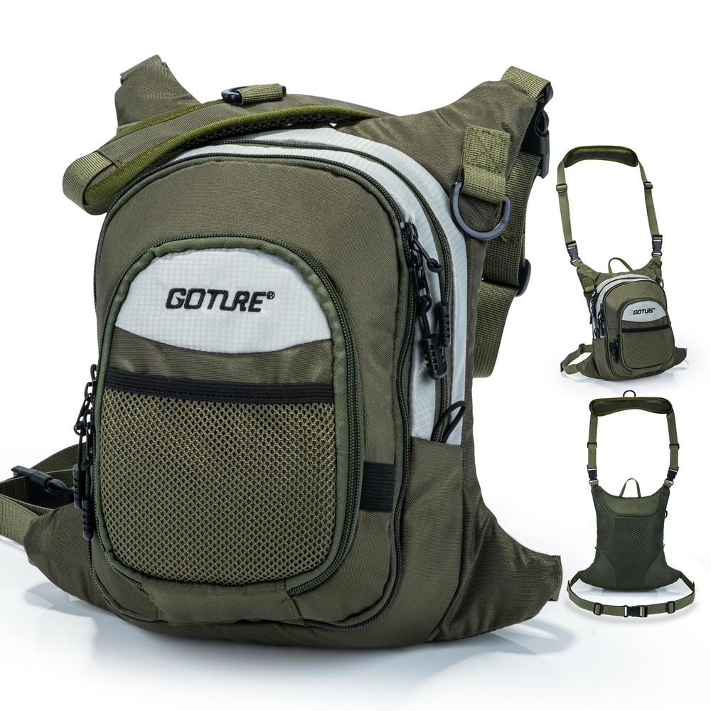 Fly Fishing Chest Pack, Lightweight Chest Pack Tackle Storage Bag, Fly Fishin…