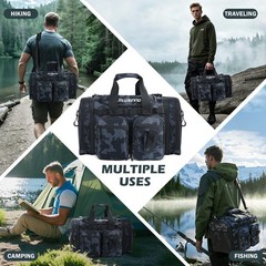 Expandable Fishing Tackle Bag – Waterproof & Organized Gear for Outdoor Anglers