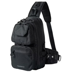 NEW Shimano BS-225W Tough Sling M Black Fishing Bag Shoulder Pack free shipping