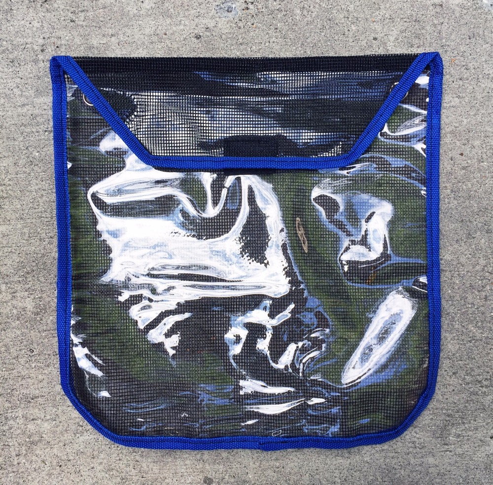 10 x SINGLE POCKET LURE BAG 11″ x 11″ FOR OFFSHORE FISHING TACKLE – BLUE