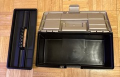 Bait Box Brand 14″ Plastic Tackle Box 13.9×18.4×13.2 Fishing Equipment Plastic