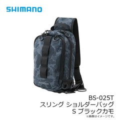 Shimano BS-025T Sling Shoulder Bag S Black Camo New JAPAN