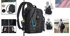 Ergonomic Fishing Sling Bag with Multiple Pockets – Ideal for Outdoor Adventures