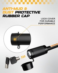 RETRUE Trailer Hitch Lock, 5/8″ Locking Hitch Pin for 2 Inch and 2 1/2” Re