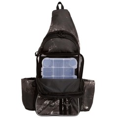 Fishing Tackle Sling W/ Utility Box Adjustable Shoulder Strap Sunglasses Pocket