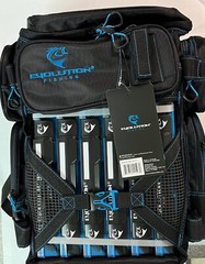 Evolution Fishing Drift Series 3600 Tackle Backpack with QuikLatch System *NEW