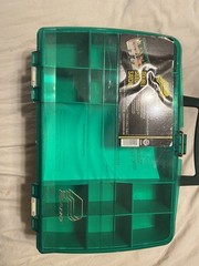 Plano 1120 Double Sided Satchel Tackle Fishing Box Organizer Bait Lure Parts