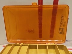 Vintage Plano Mini Magnum Side Kick 3215N Two Sided Fishing Tackle Box