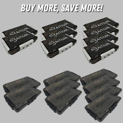 XTRAseal Waterproof Fishing Tackle Box Organizer, Tackle Boxes With Dividers,…