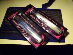 2 PK CAROLINA GENTLEMAN TROLLING LURE W/BLUE Fishing Lure Tackle Bag POUCH L11