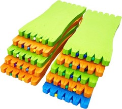 Pack of 10 EVA Foam Fishing Leader Line Organizer Wallet – Tangle-Free Solution