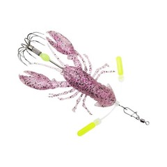 Crayfish Soft Lure for Saltwater Fishing Slow Sink Crawfish Bait 8.7cm
