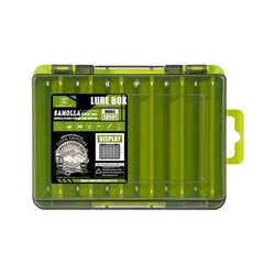 Fishing Tackle Box 12 Compartments Double-Sided Lure Hook Storage Organizer Case