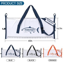 THKFISH Insulated Fish Cooler Bag 40x16in Waterproof Portable Fish Kill Bag Keep