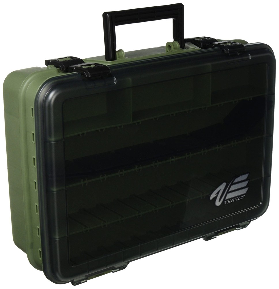 MEIHO VERSUS VS-3070 Matte Green Fishing Storage Case