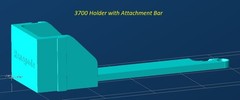 3700 Plano, Flambeau 4007 size Tackle Tray Modular Wall, Bulkhead Mount
