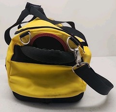 BASS PRO SHOP EXTREME BOAT BAG Yellow Waterproof Deck-Tuff Bottom 17.5x10x11