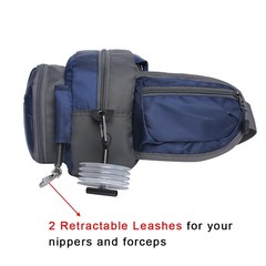 Raprance Fly Fishing Waist Pack with Adjustable Waist Strap, Multi Pocket Fal…