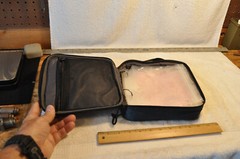 OKEECHOBEE FATS Fishing Soft Bait Binder Case , Used, Empty See Pictures