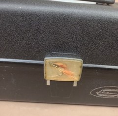 VINTAGE 3 Tray TED WILLIAMS FISHING TACKLE BOX 34452 14″×7″×7 1/2″ Good Cond.