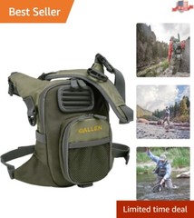 Premium Fishing Chest Pack with Large Compartment – Secure and Comfortable Wear