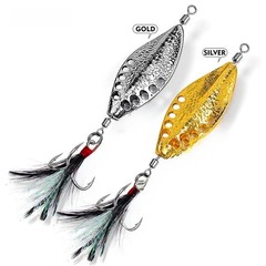 For Proberos Fishing VIB Spoon 3.5g 5g 7g 10g 15g Gold Silver Metal Lure