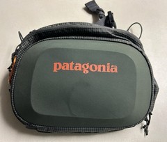 Patagonia Guide Fly Fishing Hiking Stealth Waist/Hip Pack Green Spellout