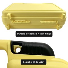 Aventik Streamer Fly Boxes Click Lock Large Streamer Flies Foam Storage Fishi…