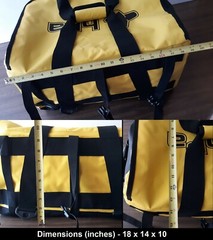 HPA Dry Duffle 50L Zip Waterproof Weekend Boat Fishing Swimming Pool Wet Gym Bag