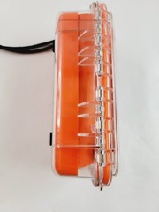 Plano Guide Series 1450 Water Poof Dry Tackle Storage Box Orange 9″x4″x3″