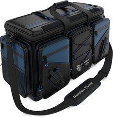 Reaction Tackle Fishing Tackle Bag – Salt Water Resistant Fishing Bag, 1000D PVC