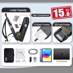 Bag for Starlink Mini – Storage Bag Case for Starlink Dish and All Black