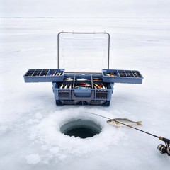 3-Layers Large Fishing Tackle Storage Box Removable Tackle Tray Utility Boxes
